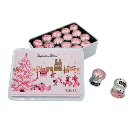 Coffret Joyeuses Fêtes - Bouchons Marc de Champagne