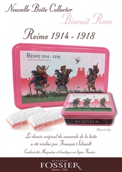 La nouvelle Boîte Collector Biscuits Roses de la Maison Fossier !