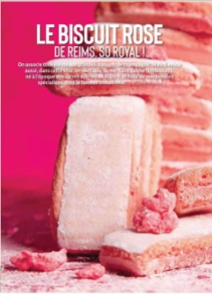 Parution magazine Gourmand - Le Biscuit Rose, so royal